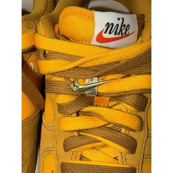 Nike Air Force 1 Low Wheat Flax Suede Gum Sole Men’s 7.5 DA8302-700 - Picture 6 of 11